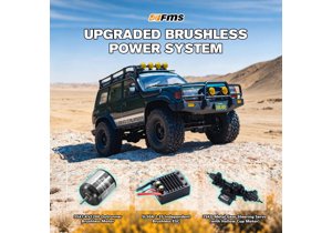 1/10 FMS TOYOTA LAND CRUISER 80 OVR RS Brushless Crawler, Green