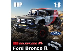 1/8 MJX HYPER GO H8P Ford Bronco R Baja1000 Brushless Rock Crawler