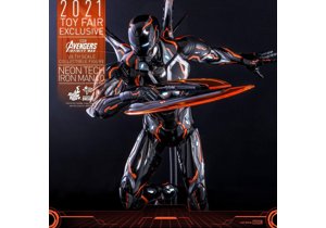 MMS597D39 – Avengers: Infinity War - 1/6th scale Neon Tech Iron Man 4.0 Collectible Figure [Toy Fair Exclusive]