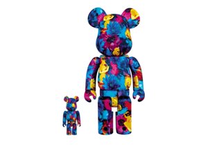 Bearbrick Mika Ninagawa Anemone 100% & 400%